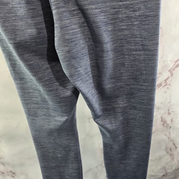 Nike Leggings Womens Small Blue Heathered Stripe High Rise One Dri Fit - Picture 7 of 11